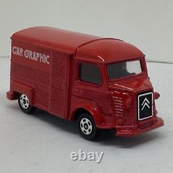 Tomica Blue Box Citroen H Truck Car Graphic Limited Edition Red