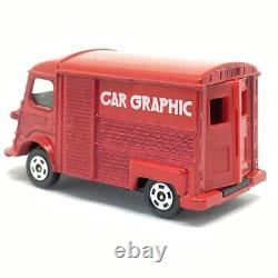 Tomica Blue Box Citroen H Truck Car Graphic Limited Edition Red