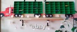 Toy car storage Shelf for Hot Wheels car Playroom storage Truck toy car shelf