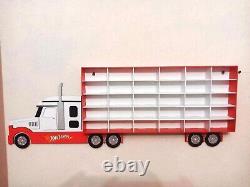 Toy shelf storage Truck toy car Hot wheels display Unique gift for kids