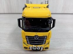 Tsm El Mini Gt 1/64 Mercedes Benz Actros Yellow WithCar Carrier Truck Trailer