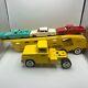 Vintage 1960's Tonka Car Carrier 840 Yellow Truck Pressed Steel Toy With Box