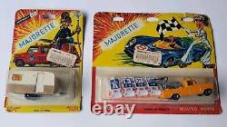 Vintage 1970s Majorette 1/64 Car / Truck & Trailer Lot Mip Moc Rare Cards