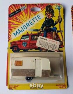 Vintage 1970s Majorette 1/64 Car / Truck & Trailer Lot Mip Moc Rare Cards