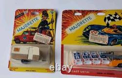 Vintage 1970s Majorette 1/64 Car / Truck & Trailer Lot Mip Moc Rare Cards