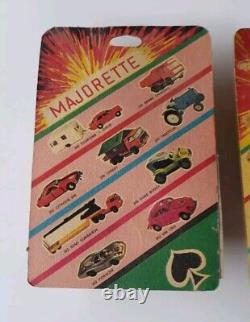 Vintage 1970s Majorette 1/64 Car / Truck & Trailer Lot Mip Moc Rare Cards