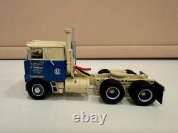 WSI truck models, MACK F 700 6X4 + Classic Box Trailer-2 Axle, BORCA