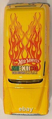 Yellow'55 CHEVY PANEL TRUCK Mexico 2009 Convention Code-3 Hot Wheels Car 14/100